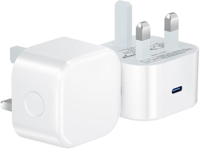 C - Plug Fast Charge for iPhones/Android Charger Plug UK
